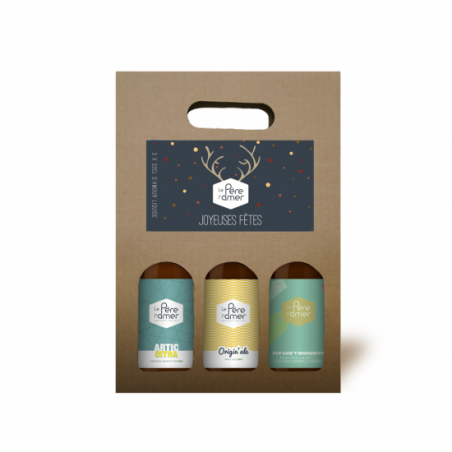 Coffret-cadeau 3 bières (bio)