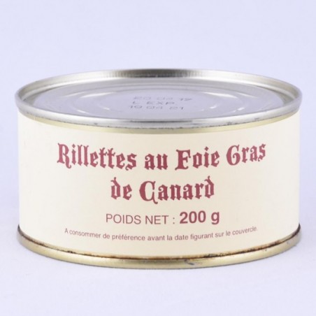 Rillettes au foie gras de...