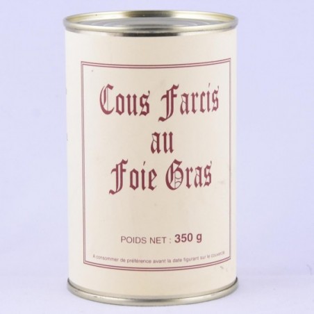 Cou farci au foie gras