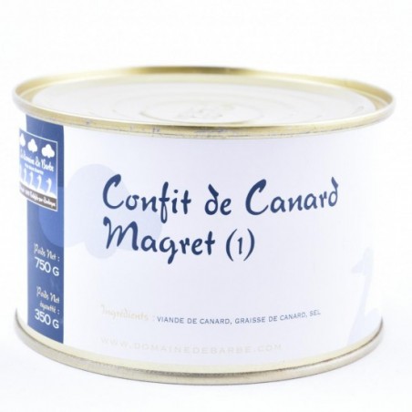 Confit de canard (magret)