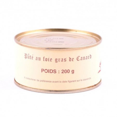 Boîte de pâté au foie gras