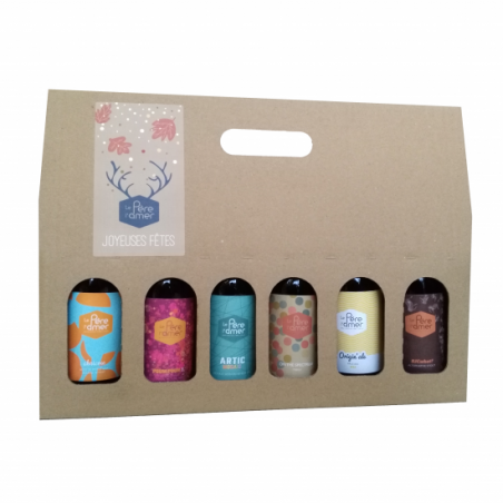 Coffret-cadeau 6 bières (bio)