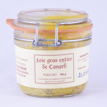 Foie gras entier de canard