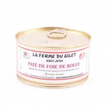 Paté de foie de boeuf