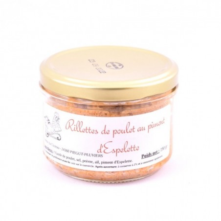 Rillettes de poulet au...