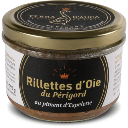 Rillettes d'oie du Périgord...