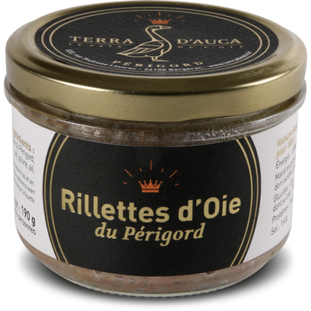 Rillettes d'oie du Périgord...