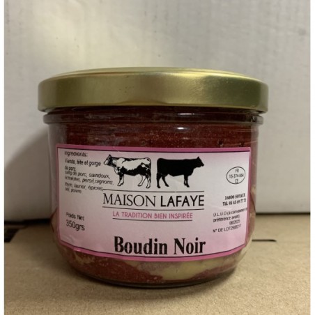 Terrine de boudin noir 350gr