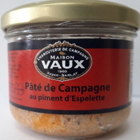 Pâté de campagne au piment...