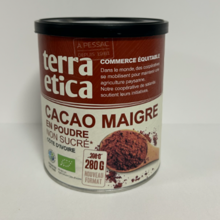 Cacao maigre en poudre CÔTE...