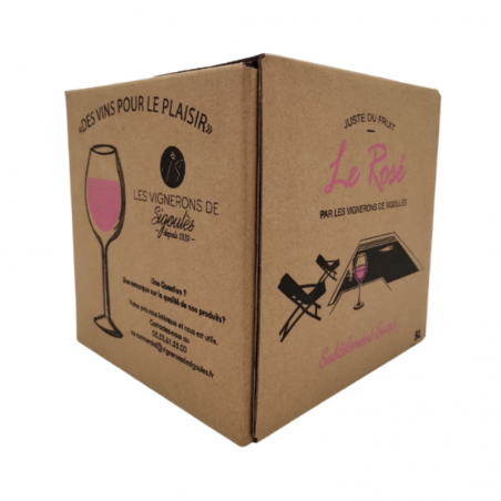 BAG IN BOX 5L ROSE VIN DE...