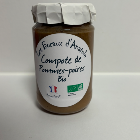 Compote de Pommes-Poires bio 