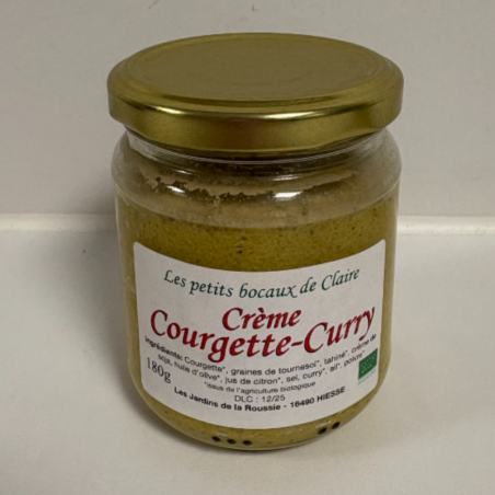 Crème Courgette-Curry - 180g