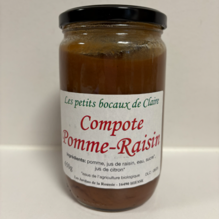 Compote Pomme-Raisin - 650g