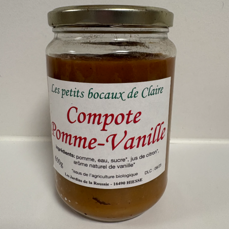 Compote Pomme-Vanille - 650g