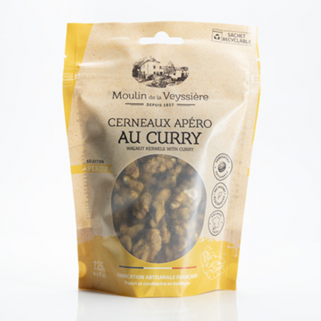 Cerneaux apéro au curry - 125g